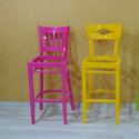 Renkli Bar Sandalyeleri